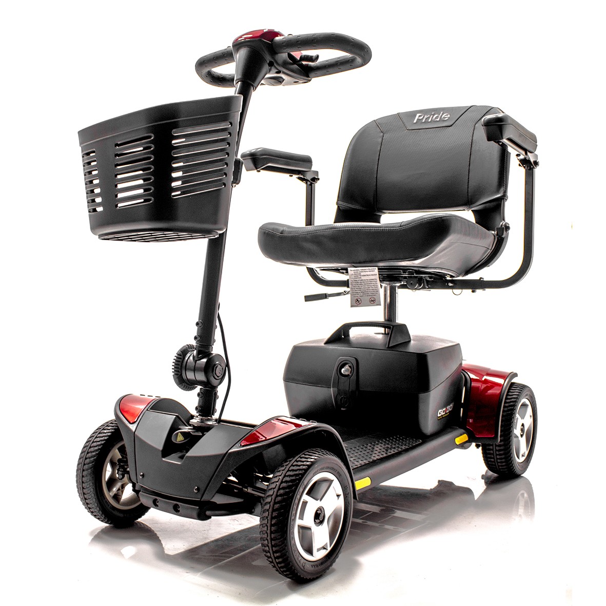fullerton take apart folding are 4 four senior elderly three wheeled  mobility scooter electric 3 wheel chair