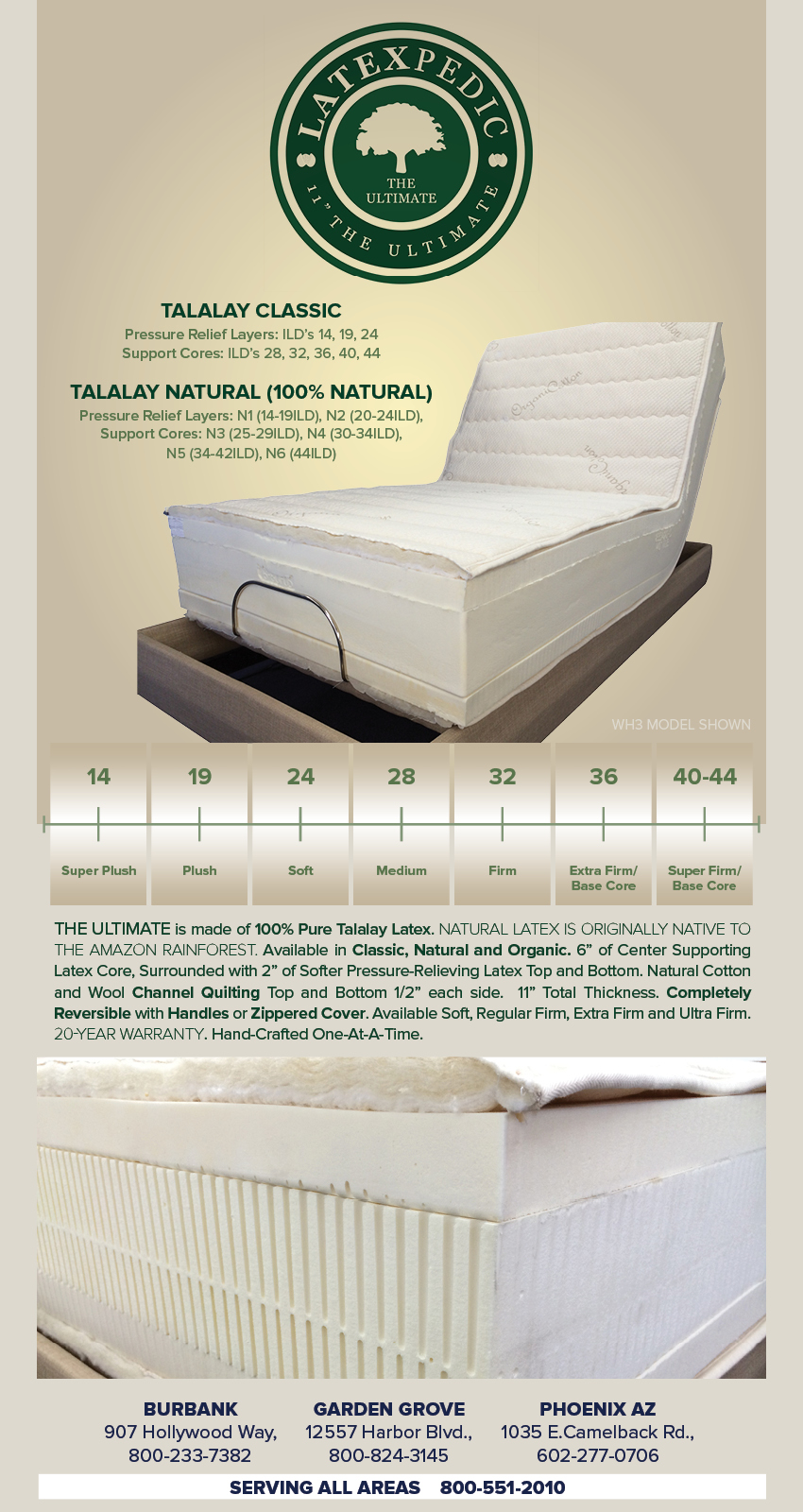 factory direct adjustable bed