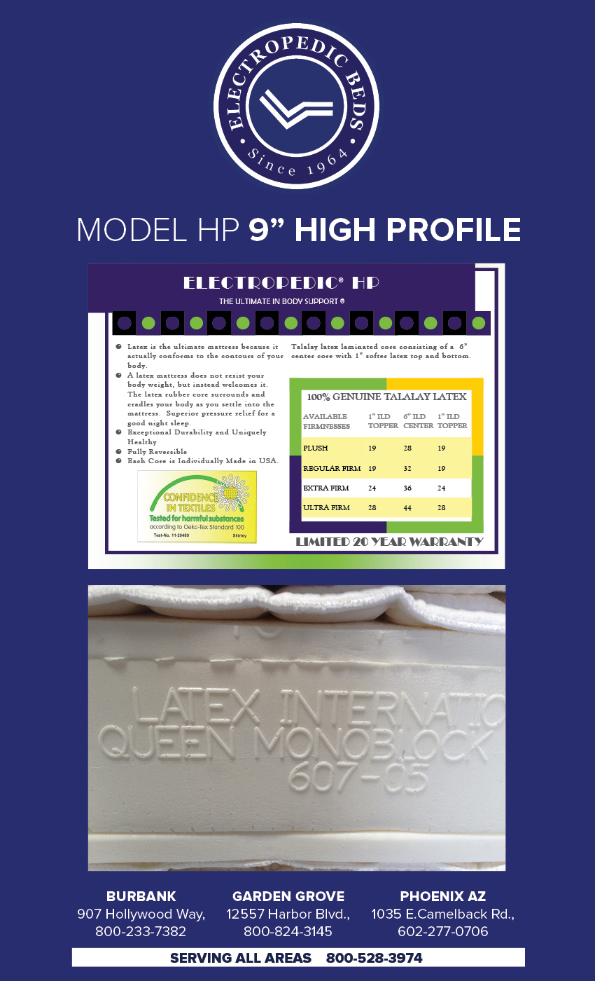 factory direct latex pedic mattresses