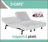 scape adjustable bed escape leggett platt s-cape II