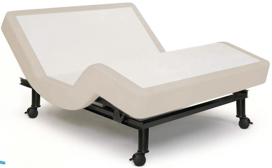 Electropedic WH2 wall-hugger adjustable bed, companion to our adjustable hospital beds
