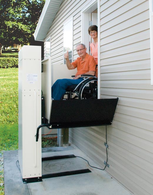Phoenix
 vertical platform vpl wheelchair porch lift