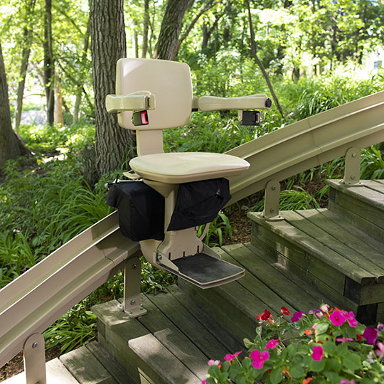 Phoenix exterior stair chair lift