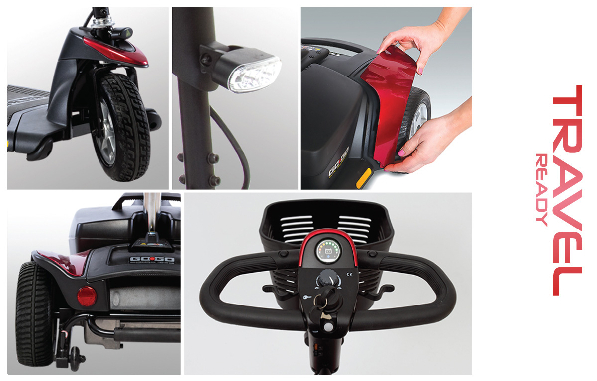 Carbon folding wheel chair