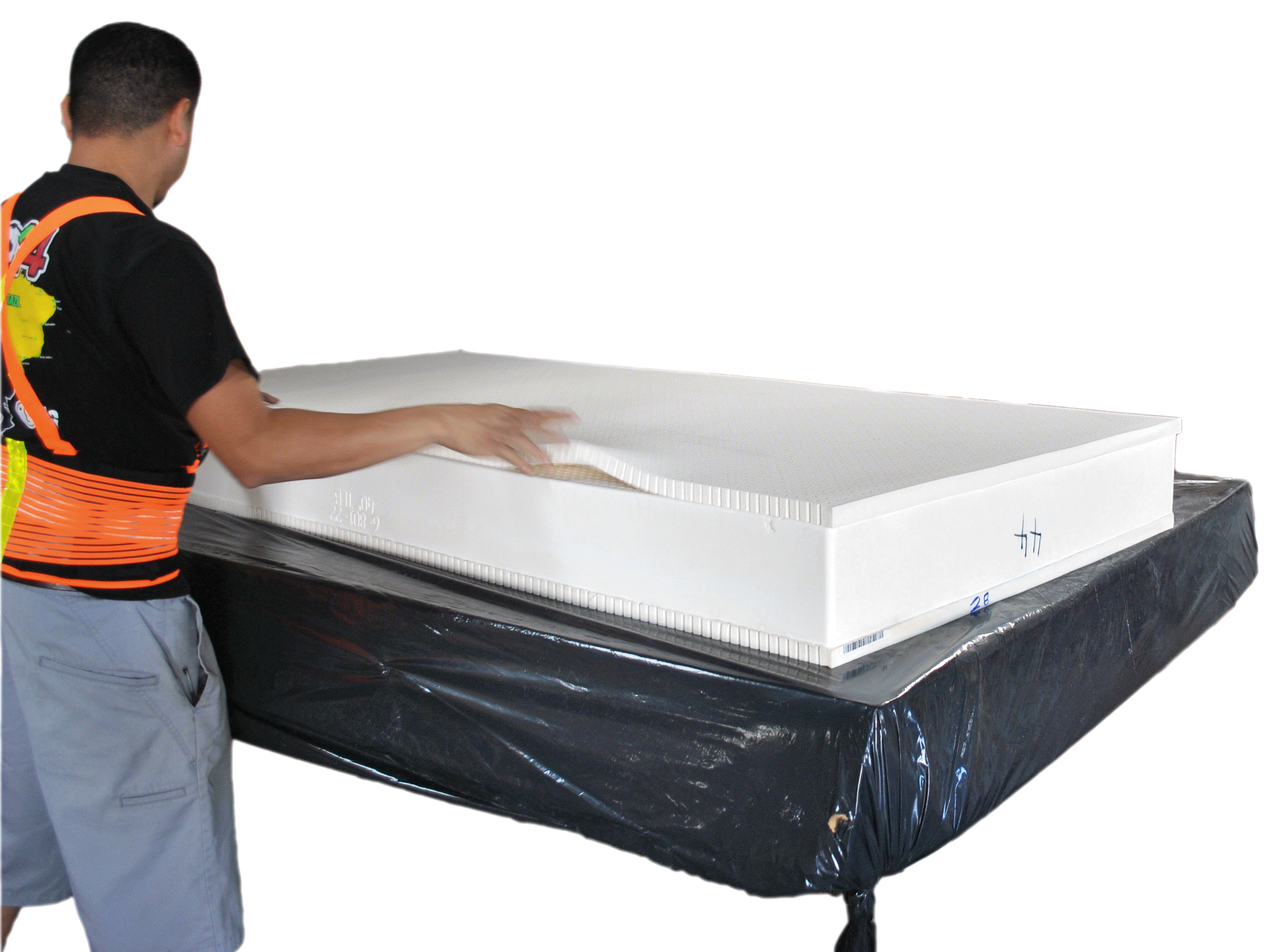 high profile 9" latex mattress